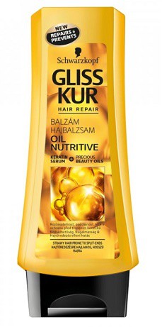Gliss Kur Balzám 200ml Oil Nutritive | Kosmetické a dentální výrobky - Vlasové kosmetika - Šampony na vlasy Gliss Kur Balzám 200ml Oil Nutritive | Kosmetické a dentální výrobky - Vlasové kosmetika - Šampony na vlasy